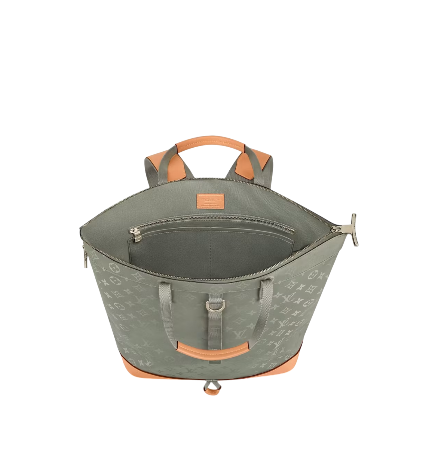 Louis Vuitton Zipped Tote Monogram Grey