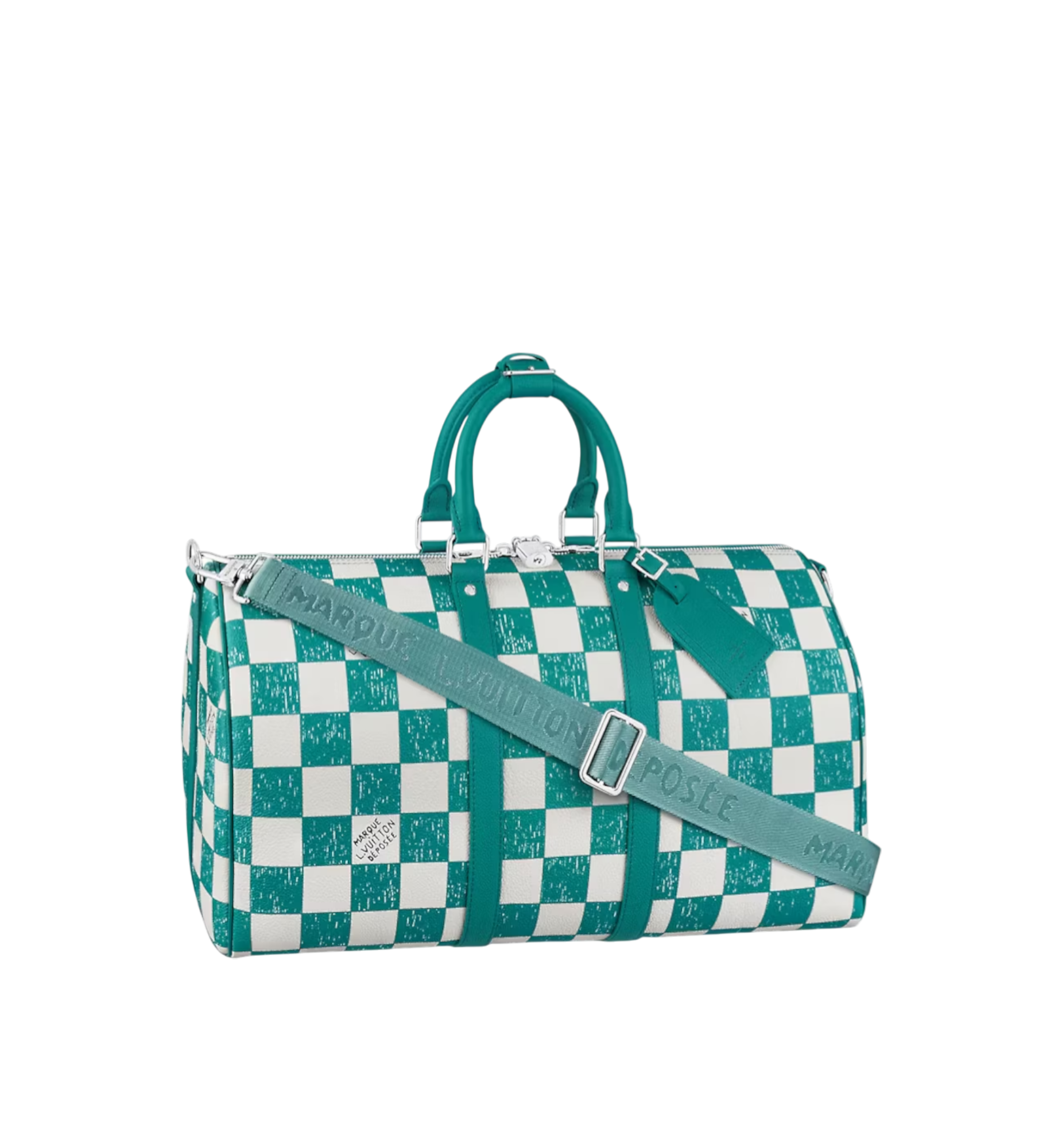 Louis Vuitton Keepall 45 Band. Damier Green Turquoise