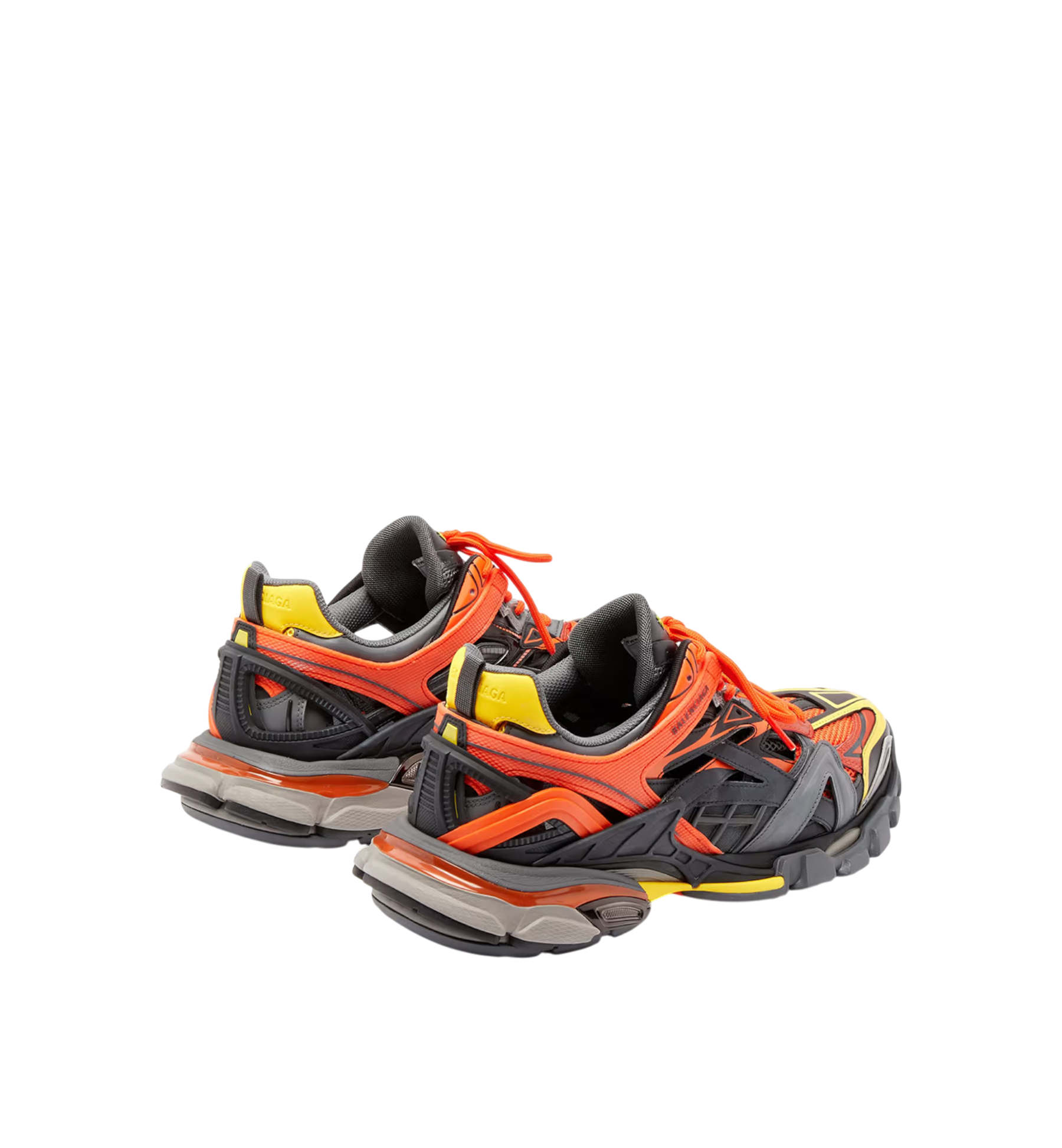 Balenciaga Track Caged Sneaker Orange | Black | Yellow