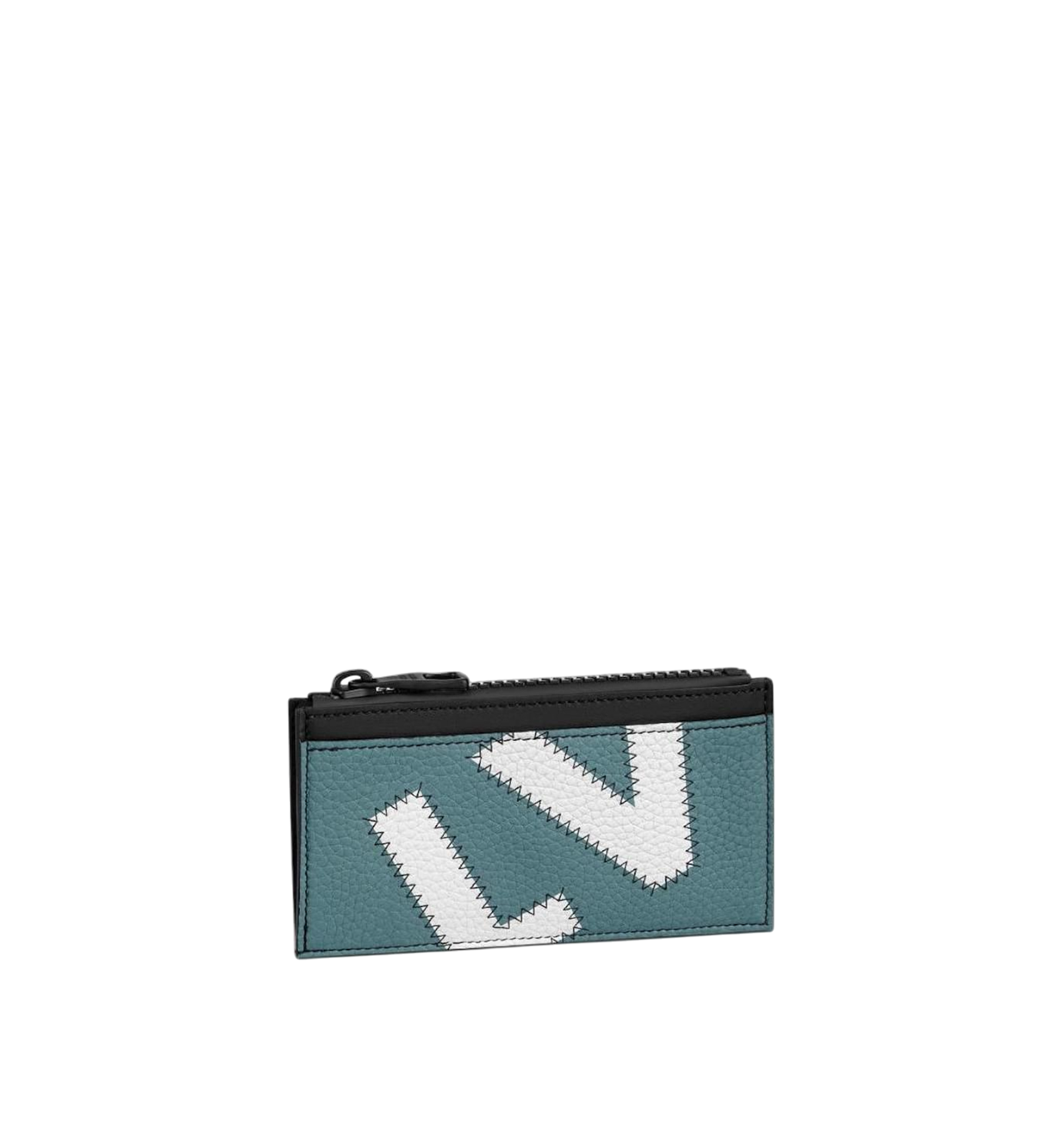 Louis Vuitton Wallet Coin Holder Taurillon Limf. White Yellow Grey Black