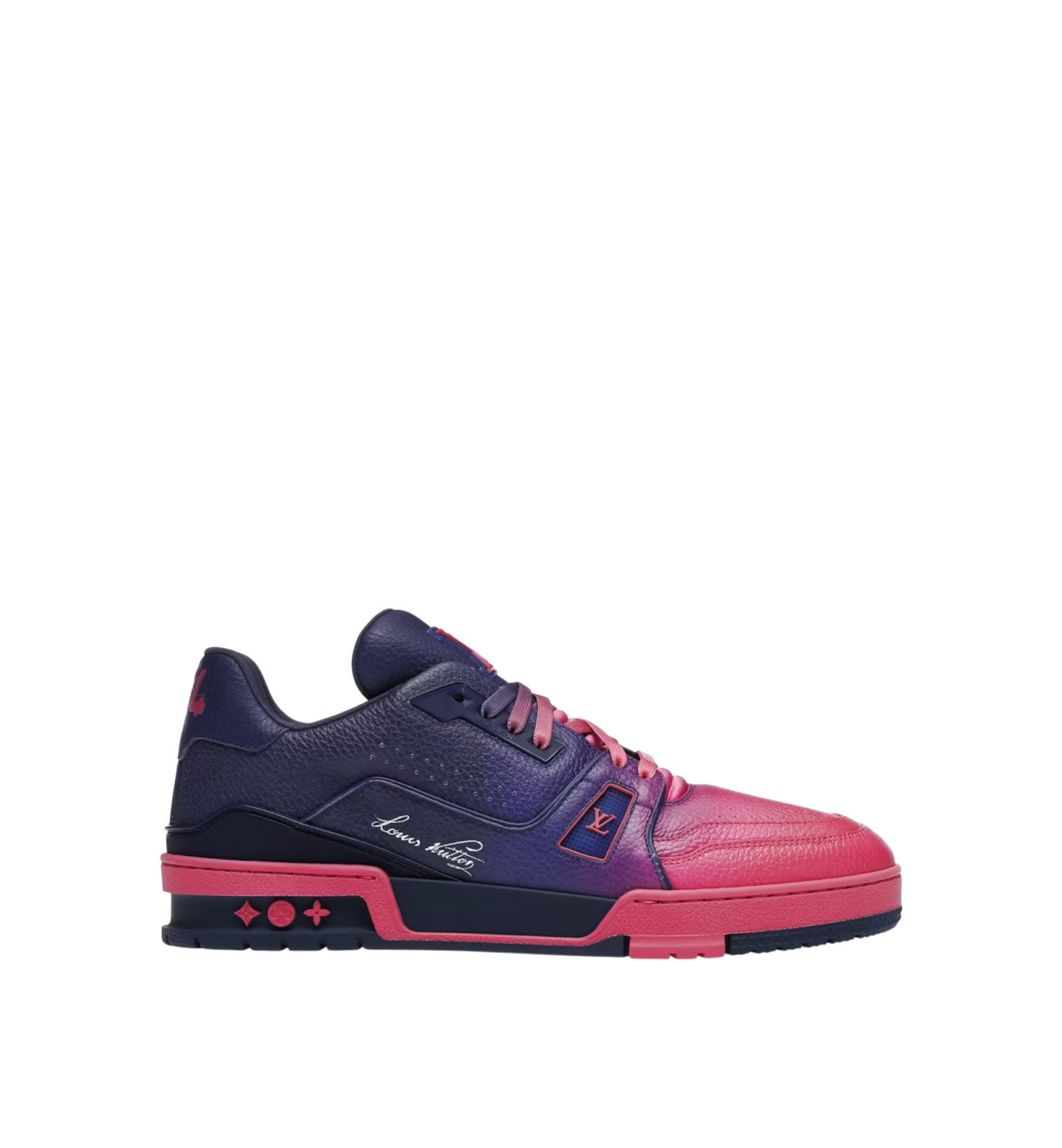 Louis Vuitton Trainer Sneaker Virgil No. 7 Purple Pink