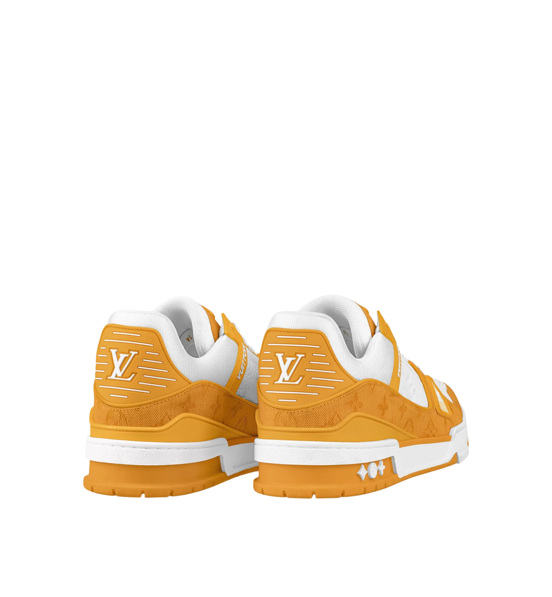 Louis Vuitton Sneaker Orange Denim Men