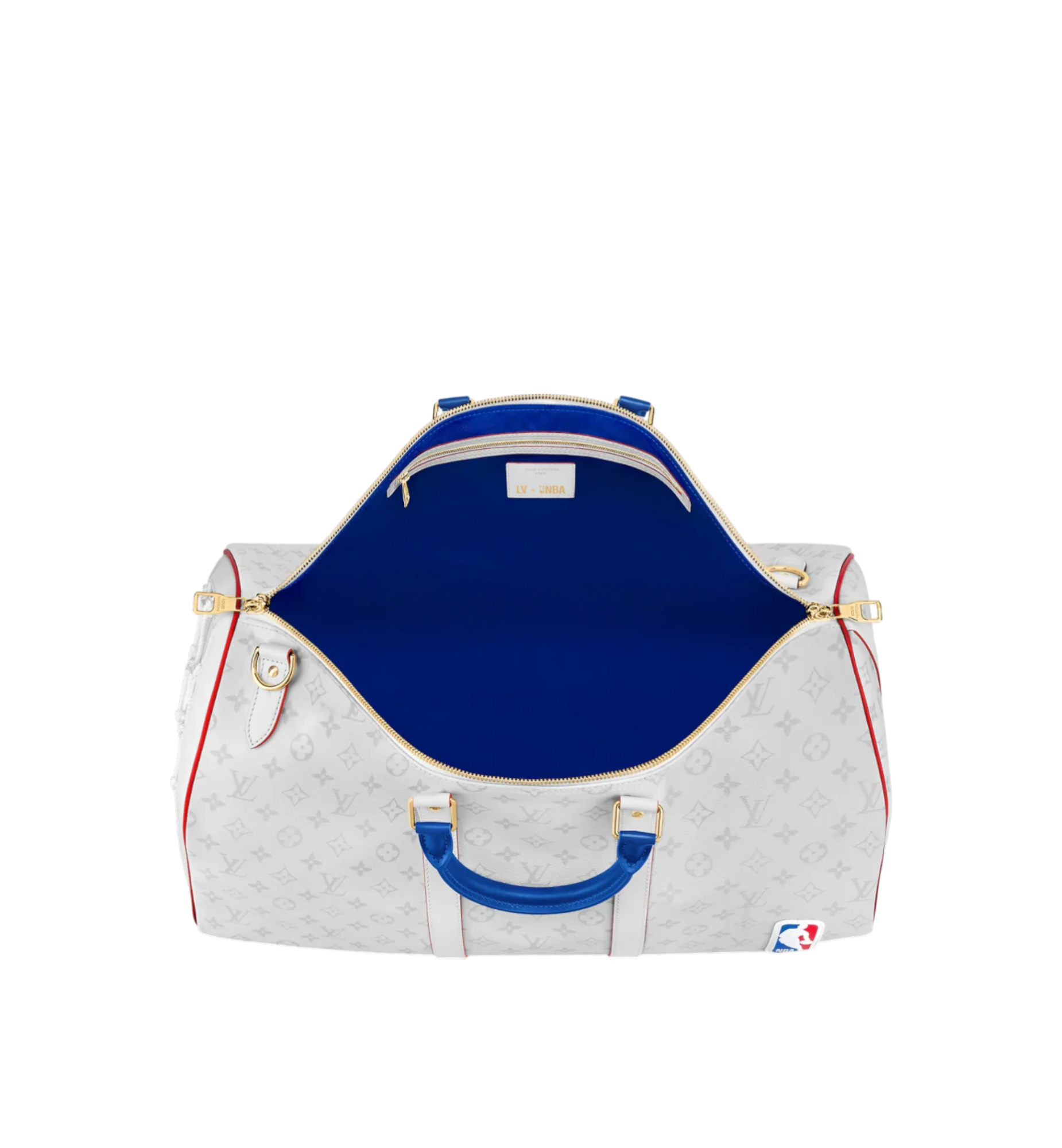 Louis Vuitton x NBA Keepall 50 MNG white