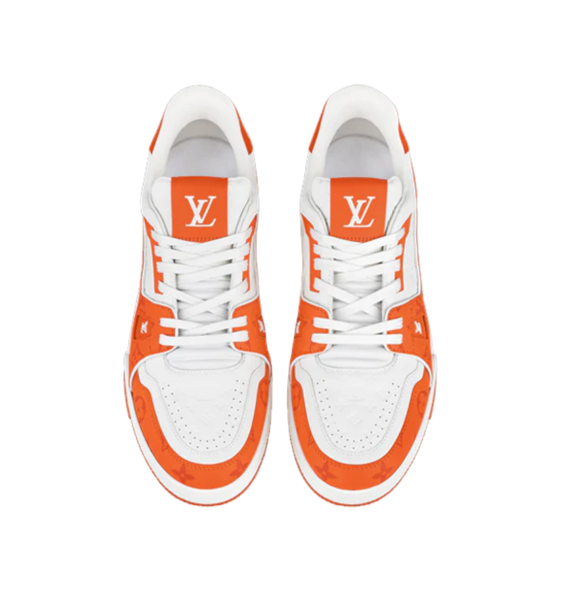 LOUIS VUITTON SNEAKER #54 ORANGE WHITE MEN