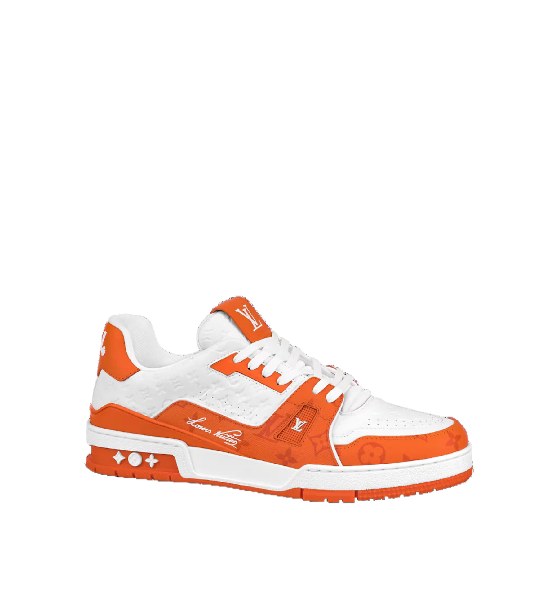 LOUIS VUITTON SNEAKER #54 ORANGE WHITE MEN