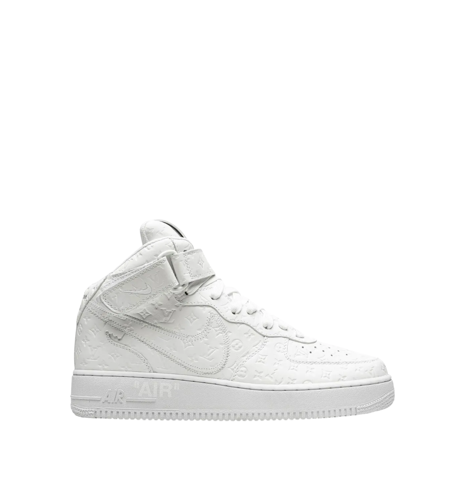 Louis Vuitton Nike Air Force 1 Mid by Virgil Abloh in White