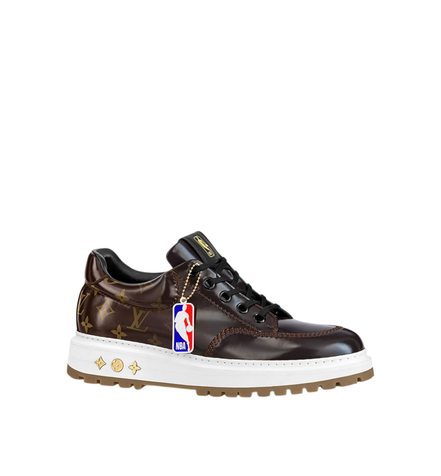 LOUIS VUITTON X NBA ABBESSES DERBY BROWN MEN