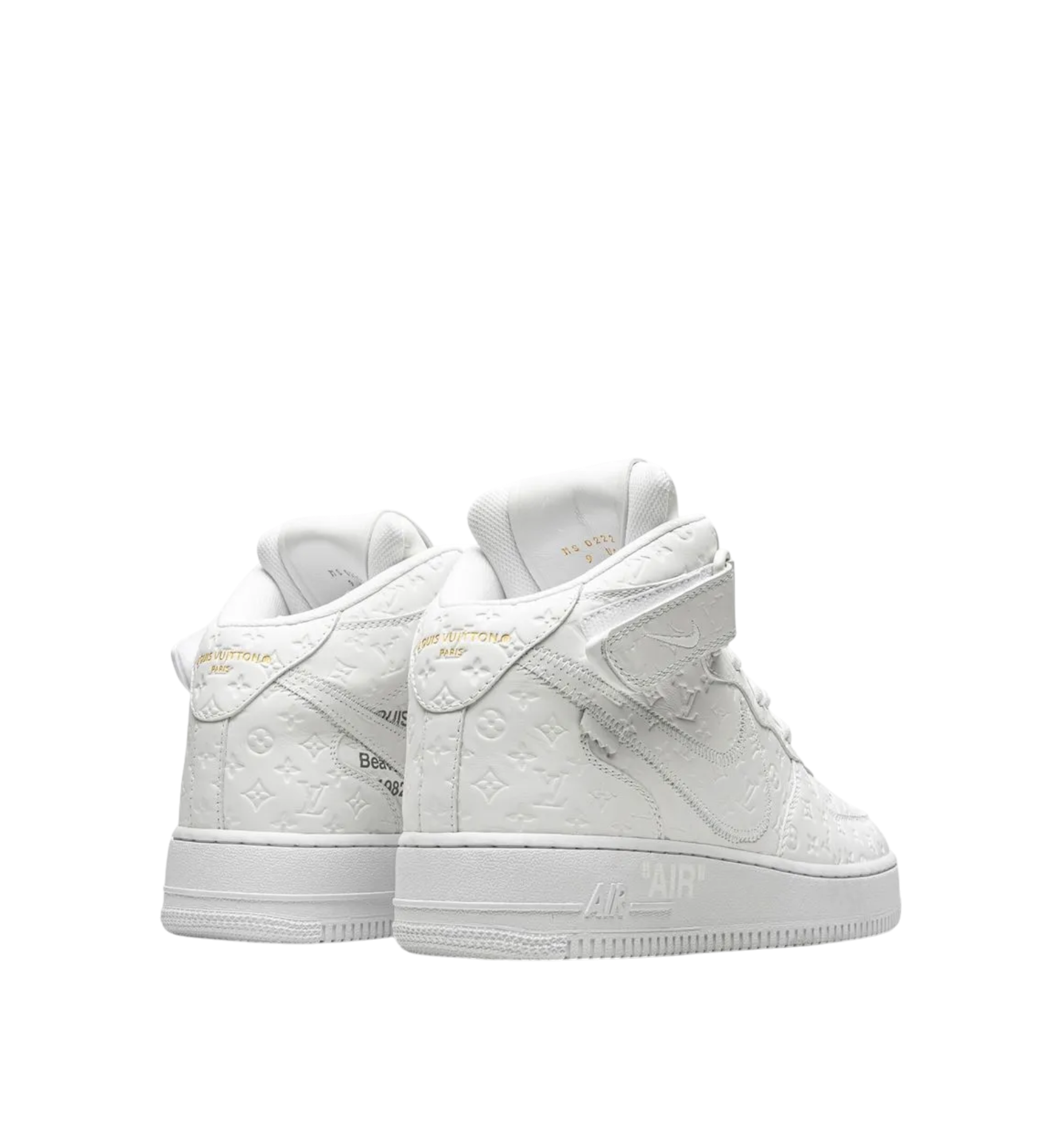 Louis Vuitton Nike Air Force 1 Mid by Virgil Abloh in White