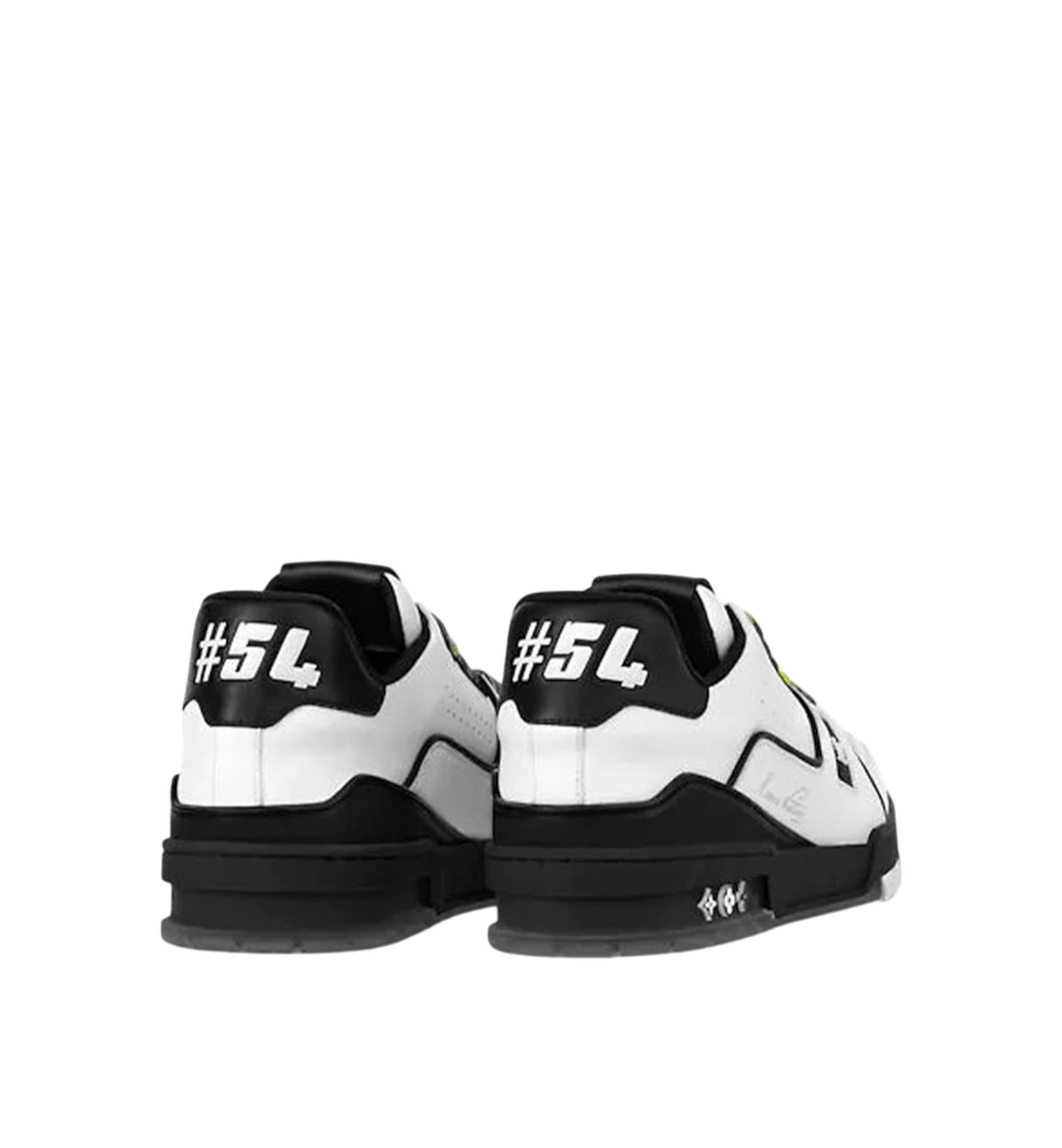 Louis Vuitton Sneaker #54 White Black Men