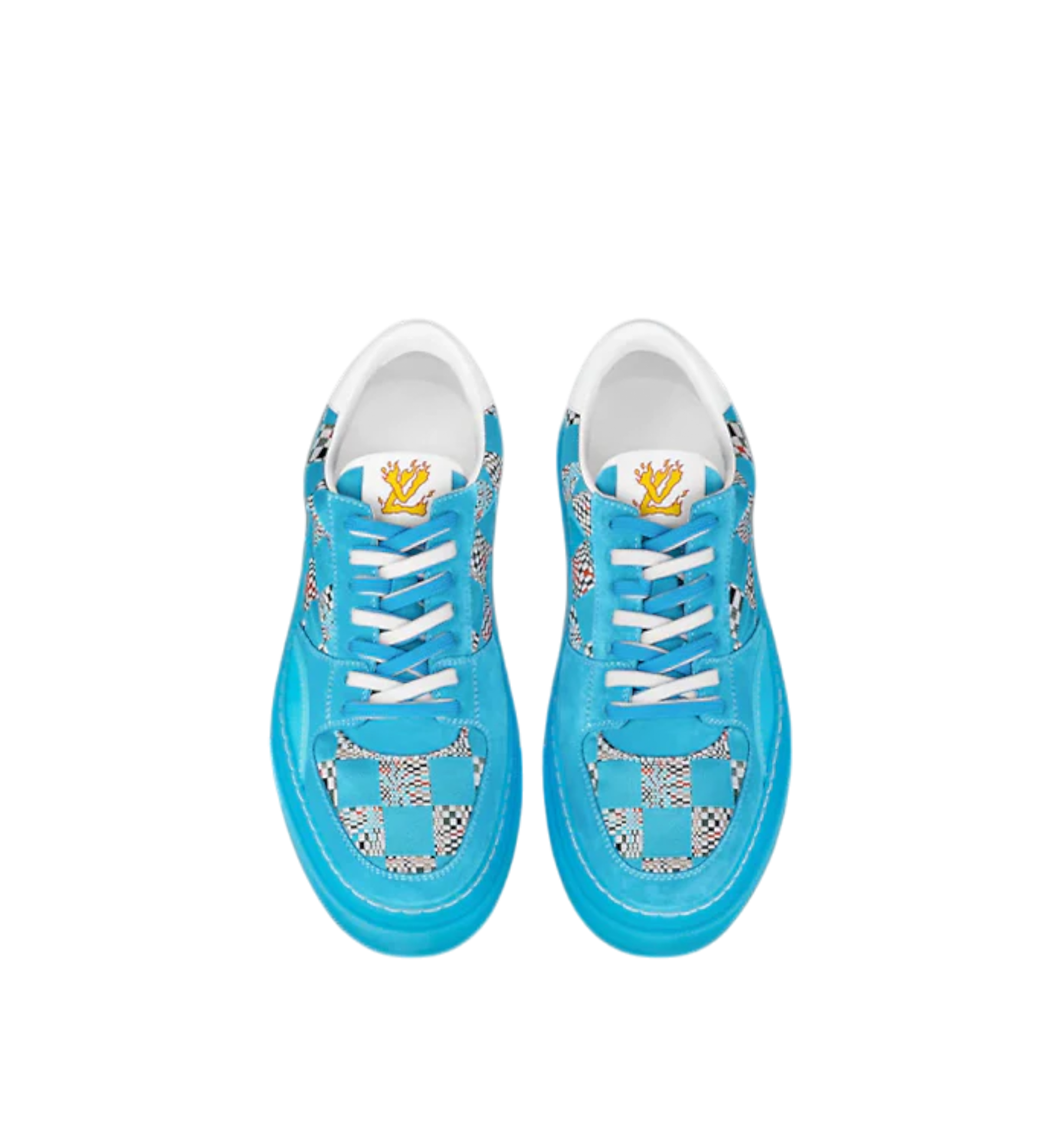 Louis Vuitton Ollie Blue Distorted