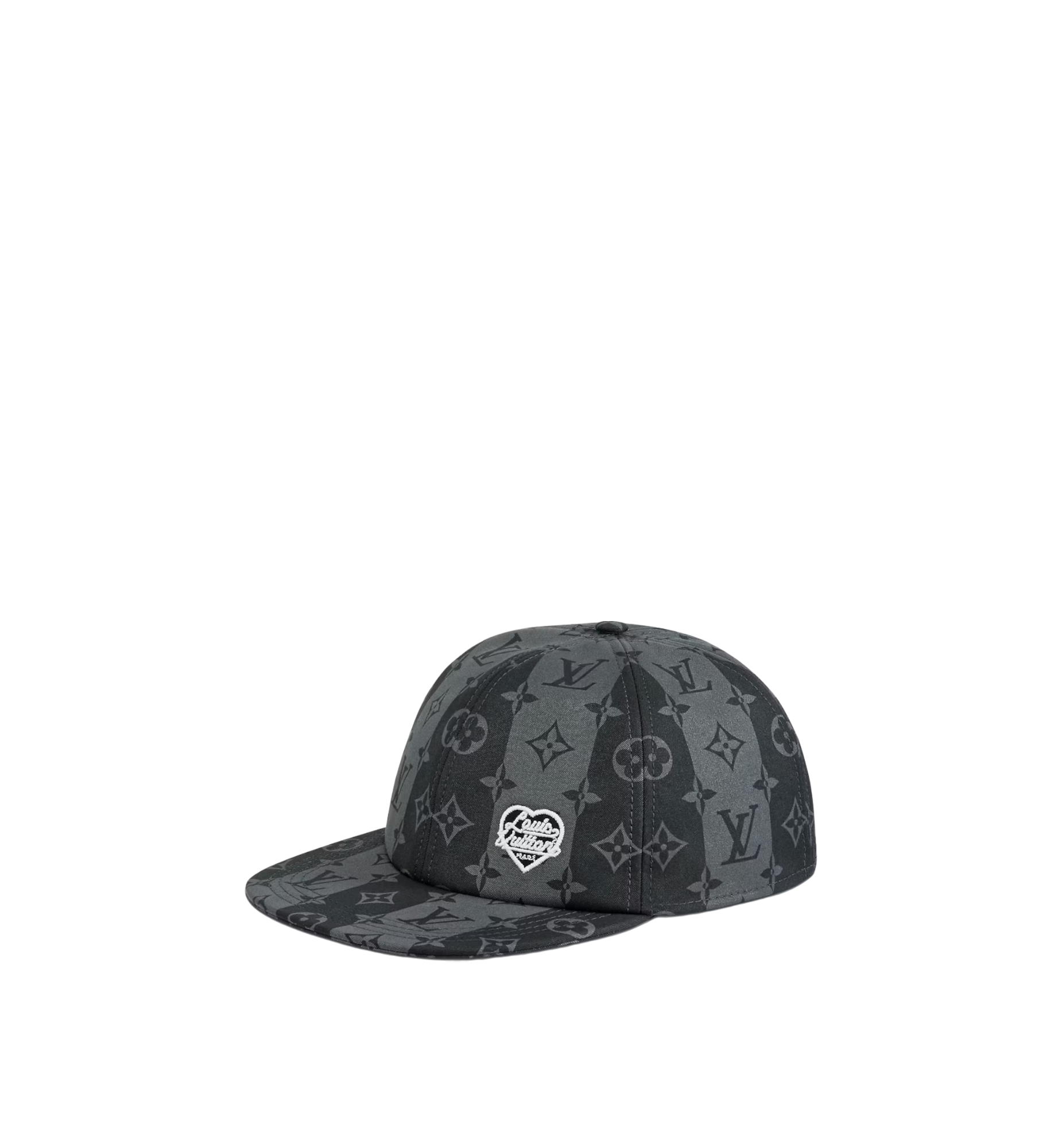 Louis Vuitton Casquette Stripes Nigo Grey Black 60
