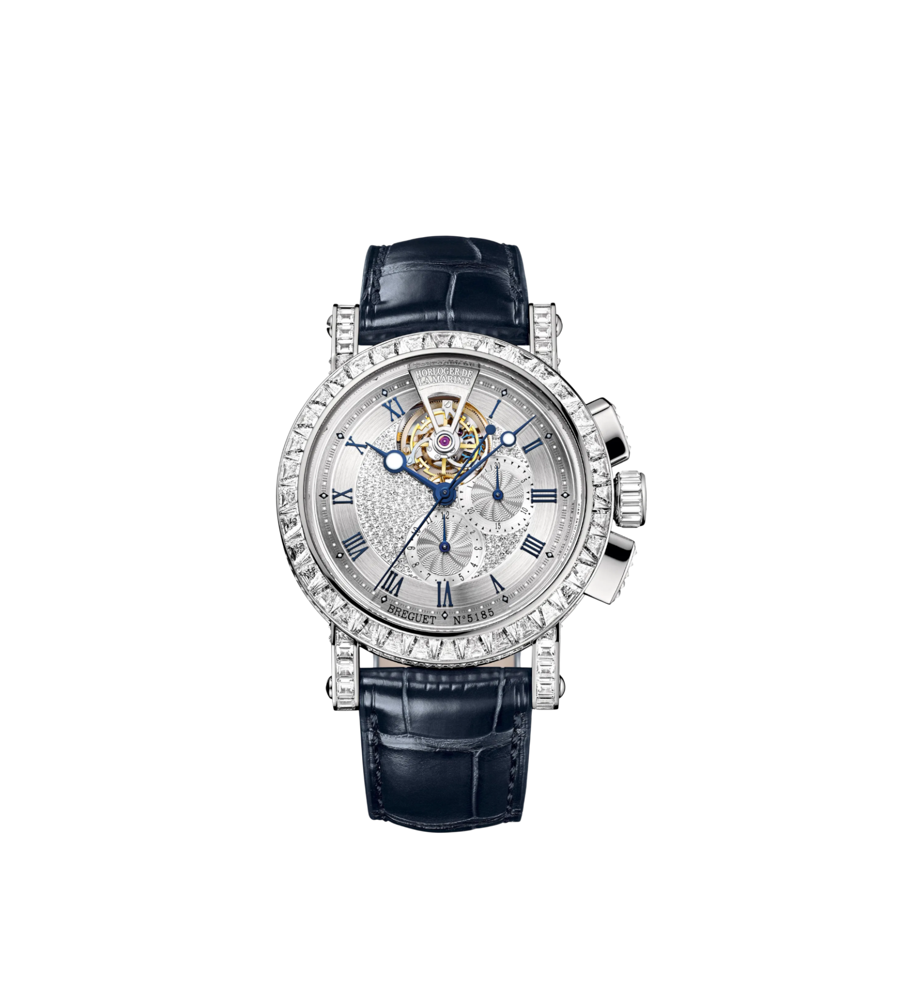 Breguet Marine Tourbillon 5839 Ref. 5839BB/6D/9ZU DD0D - 42mm