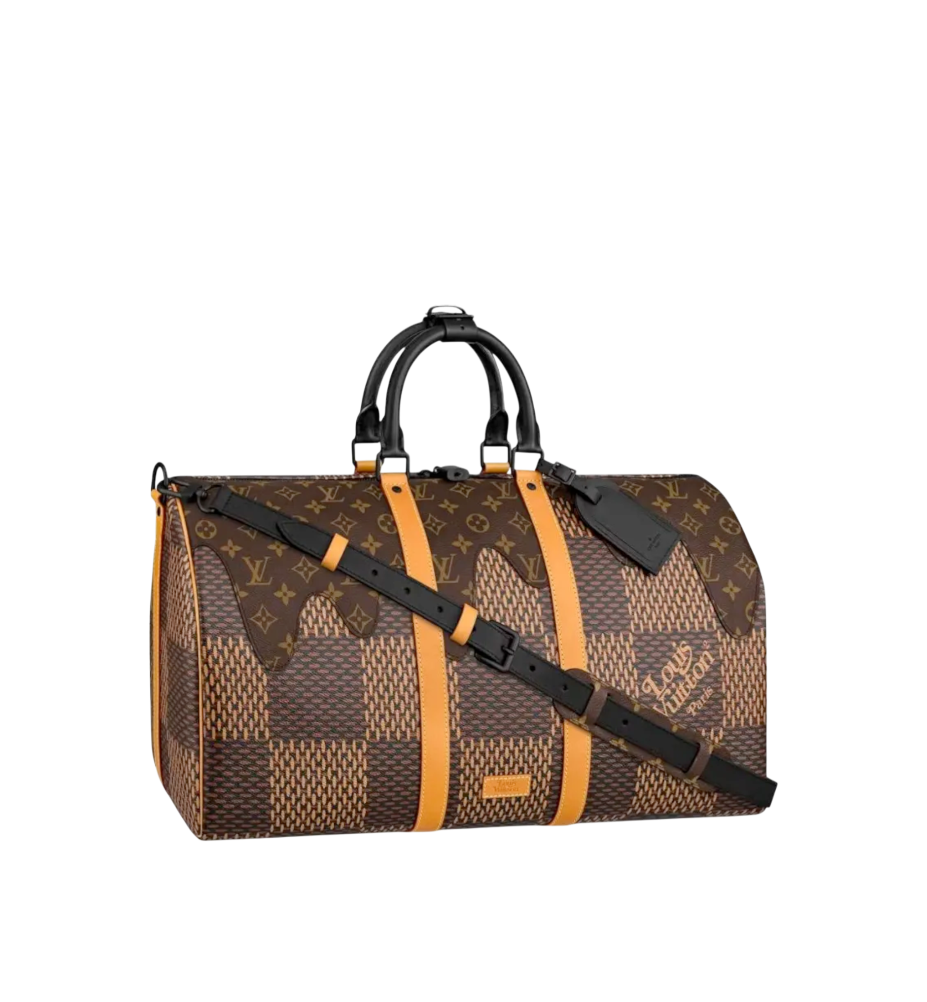 Louis Vuitton Nigo Keepall Damier Ébene Giant