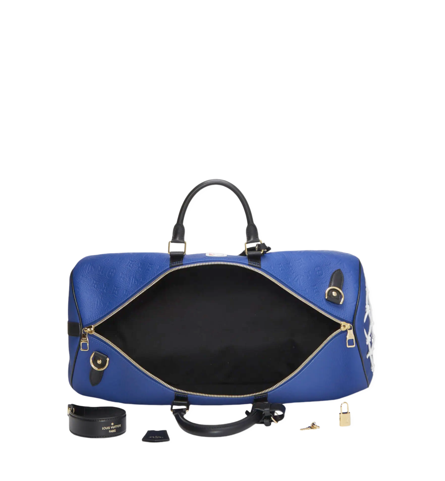 Louis Vuitton x NBA Keepall 55 Taurillon Blue