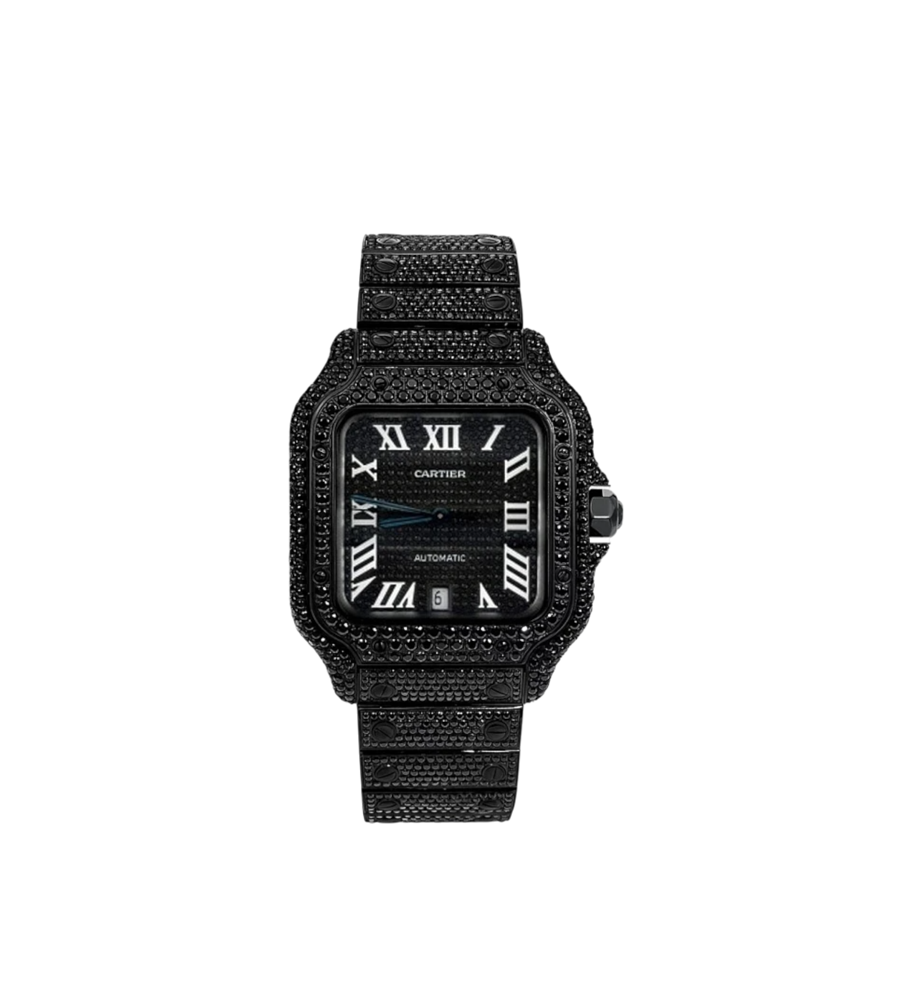 Cartier Santos Black Diamonds Ref. WSSA0030