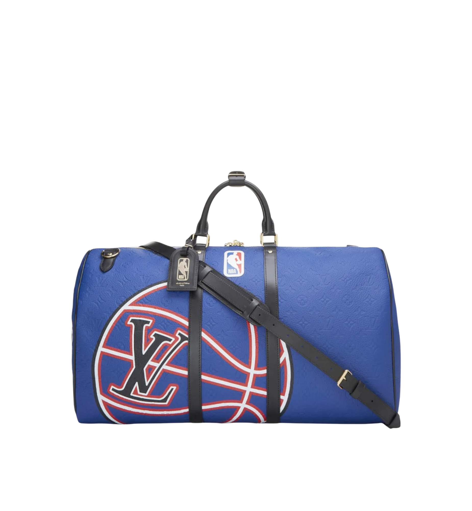 Louis Vuitton x NBA Keepall 55 Taurillon Blue