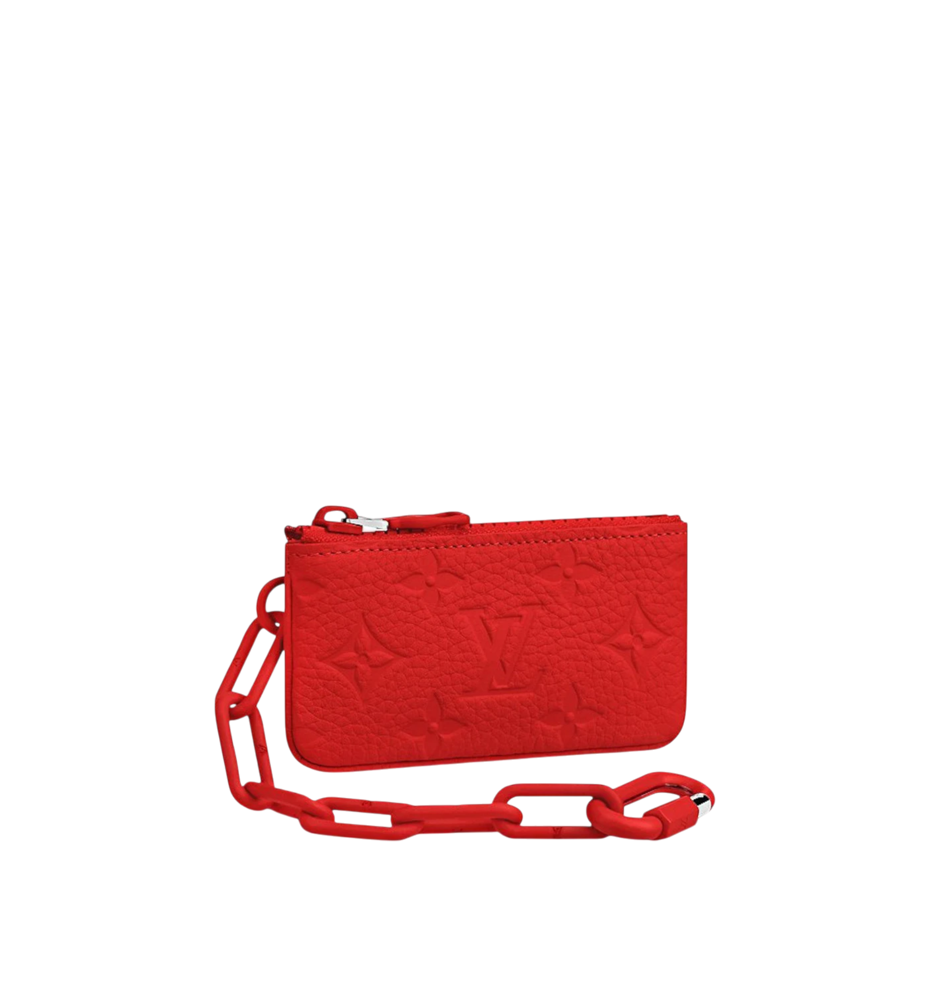 Louis Vuitton Pochette Cle Monogram Taurillon Red